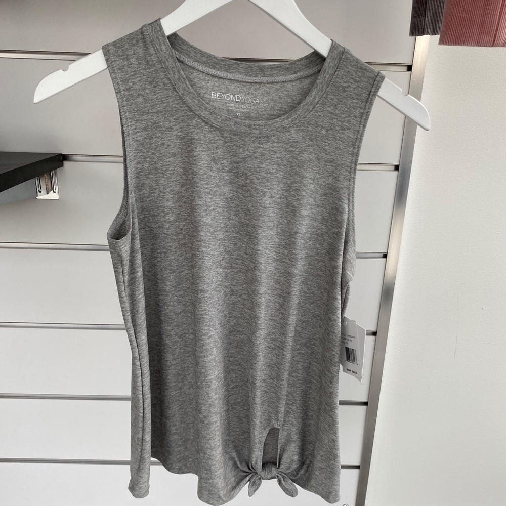 All For Ties Muscle Tank Beyond Yoga NWT